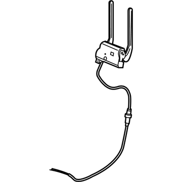 GM 22791204 Headrest Guide 22791204 GM Headrest Guide Illustration 1 of 1