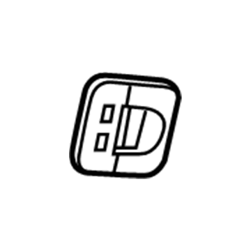 GM 15901466 Trim Bezel 15901466 GM Trim Bezel Illustration 1 of 1