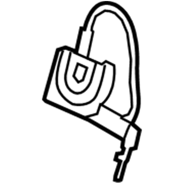 GM 22851847 Actuator, Titanium, Rear 22851847 GM Actuator, Titanium, Rear Illustration 1 of 1