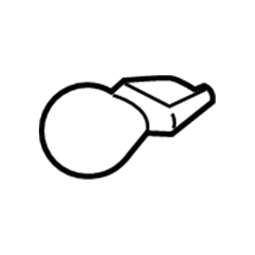 GM 15855631 Turn Signal Bulb, Amber 15855631 GM Turn Signal Bulb, Amber Illustration 1 of 1