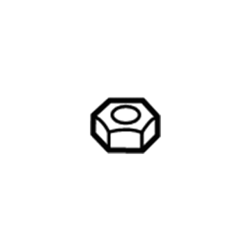 GM 90494842 Lock Pin Nut 90494842 GM Lock Pin Nut Illustration 1 of 1