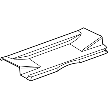 23441262 GM Carpet, Rear Illustration 1 of 1