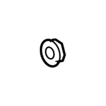 19185017 GM Resonator Nut Illustration 1 of 1