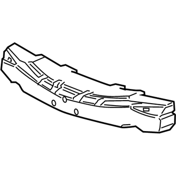 GM 15210875 Energy Absorber 15210875 GM Energy Absorber Illustration 1 of 1