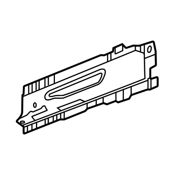 85110000 GM Rail Reinforcement, Lower Driver Side Illustration 1 of 1