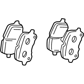 Pontiac Brake Pads - 88972092