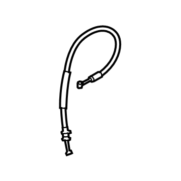 GM 23140716 Lock Cable 23140716 GM Lock Cable Illustration 1 of 1