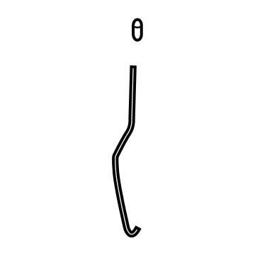 42608314 GM Lock Rod, Driver Side Illustration 1 of 1