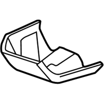 GM 15647837 Cowl Side Panel Brace 15647837 GM Cowl Side Panel Brace Illustration 1 of 1