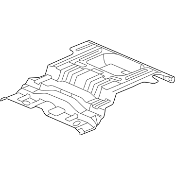 Buick 25784607 Rear Floor Pan
