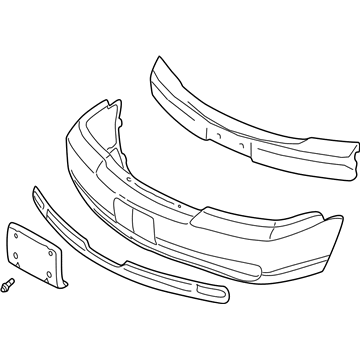 Cadillac Seville Bumper Cover - 19245376
