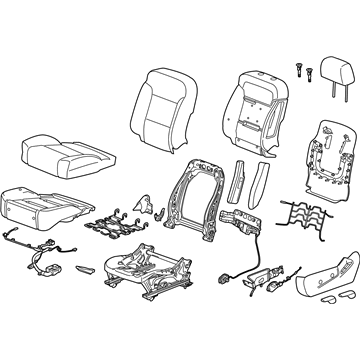 Chevy 22839460 Seat Assembly