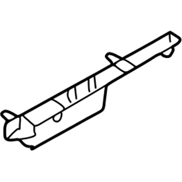 10306789 GM Heater Case Illustration 1 of 1