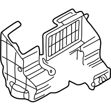 GM 10302765 Air Inlet, Passenger Side 10302765 GM Air Inlet, Passenger Side Illustration 1 of 1