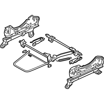 GM 96469174 Seat Track 96469174 GM Seat Track Illustration 1 of 1