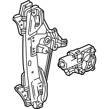 Buick Window Regulator - 23119913