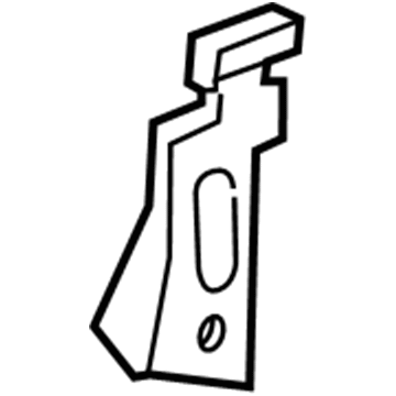 GM 10150235 Side Brace, Front Driver Side 10150235 GM Side Brace, Front Driver Side Illustration 1 of 1