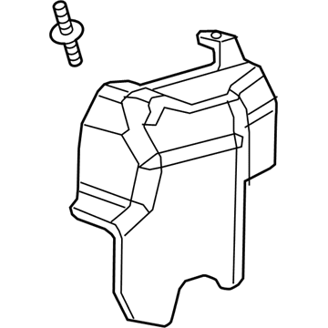 12643924 GM Shield, Front Illustration 1 of 1