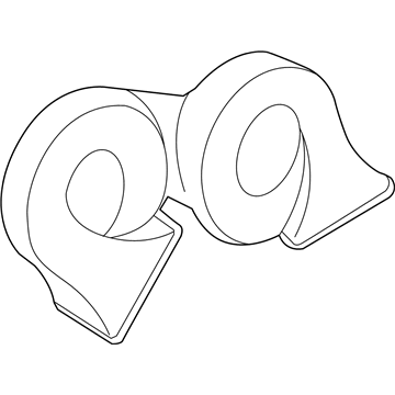 Cadillac 84501940 Horn
