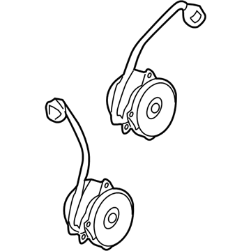 Cadillac 88957422 Fan Motor