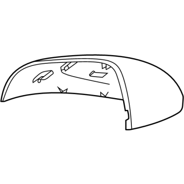 Buick 42800302 Mirror Cover