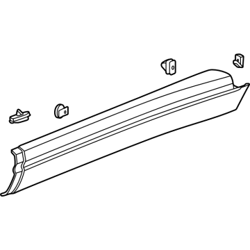 Cadillac 84913471 Rear Rocker Molding