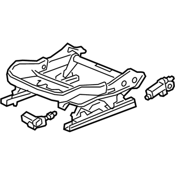 GM 13525331 Adjuster, Front Driver Side 13525331 GM Adjuster, Front Driver Side Illustration 1 of 1