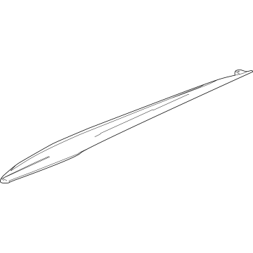 GM 84885597 Rocker Molding, Passenger Side 84885597 GM Rocker Molding, Passenger Side Illustration 1 of 1