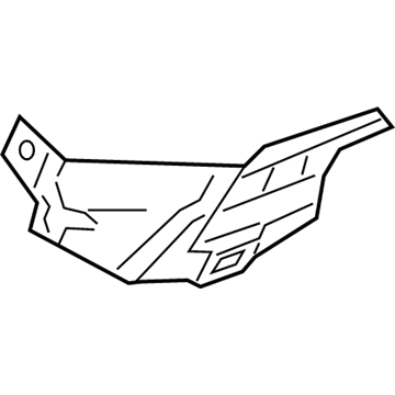 84774492 GM Upper Bracket, Passenger Side Illustration 1 of 1