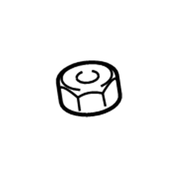 GM 11516133 Washer Nut, Rear 11516133 GM Washer Nut, Rear Illustration 1 of 1