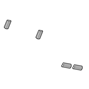 GM 23135645 Deflector 23135645 GM Deflector Illustration 1 of 1