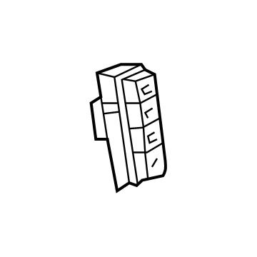 15947841 GM Display Switch, Driver Side Illustration 1 of 1