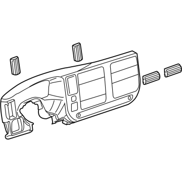 GMC 23322270 Cluster Panel