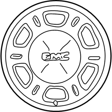 Chevy 15766001 Wheel