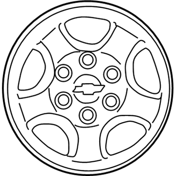 Chevy 15084560 Wheel