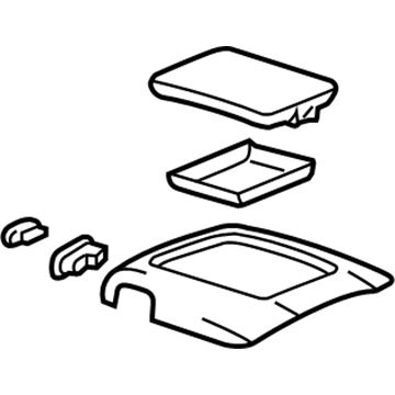 GM 15178472 Storage Cover 15178472 GM Storage Cover Illustration 1 of 1