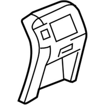 88987005 GM Rear Panel Illustration 1 of 1