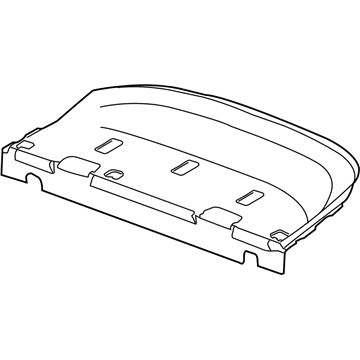 20934022 GM Package Tray, Rear Illustration 1 of 1