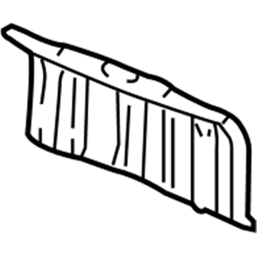 15837960 GM Rear Sill Plate Illustration 1 of 1