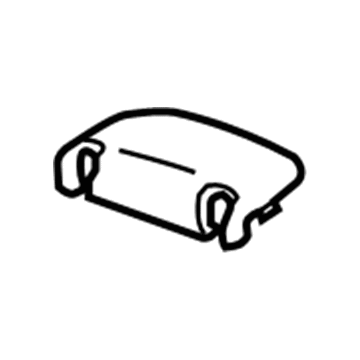15839697 GM Cover, Rear Illustration 1 of 1