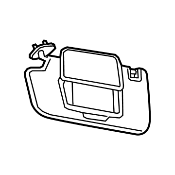Chevy 85589447 Sunvisor