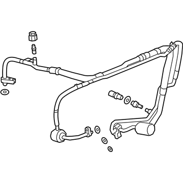Chevy 86593284 Front Suction Hose