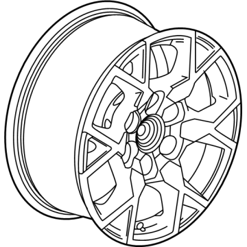 GMC 84605417 Wheel, Alloy
