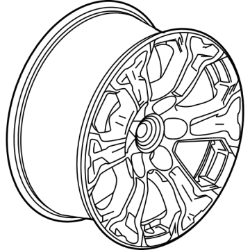 GMC 84738122 Wheel, Alloy Wheel Bolt