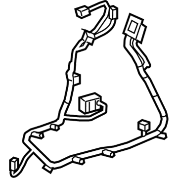 GM 84323208 Harness, Driver Side 84323208 GM Harness, Driver Side Illustration 1 of 1
