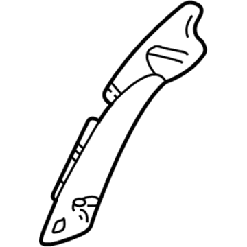 10422009 GM Opening Trim, Driver Side Illustration 1 of 1