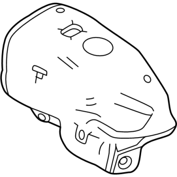 Buick 25207192 Converter Shield
