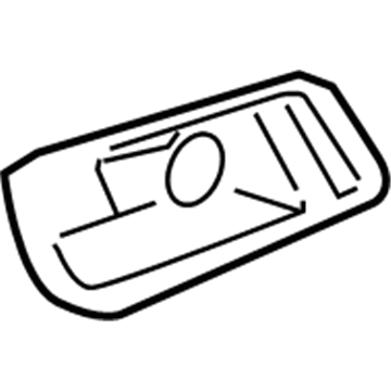 Chevy Tahoe Interior Door Handle - 22855624