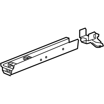 GM 22957048 Rear Rail, Passenger Side 22957048 GM Rear Rail, Passenger Side Illustration 1 of 1
