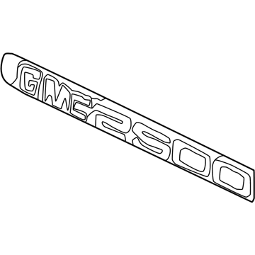 Chevy 15114051 Nameplate